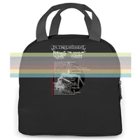 in this moment tour with dates in back black over style styles women men portable insulated lunch bag adult