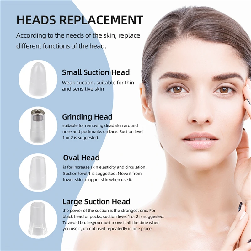 CkeyiN Электрический удаление черных точек с дермабразия Алмазная вакуумная Защита