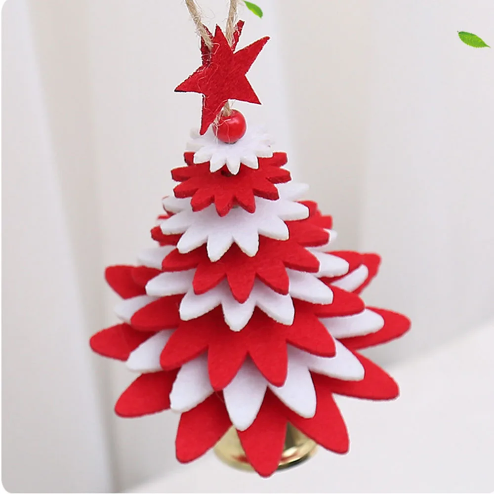 Рождественские украшения для дома колокольчики Рождественская елка