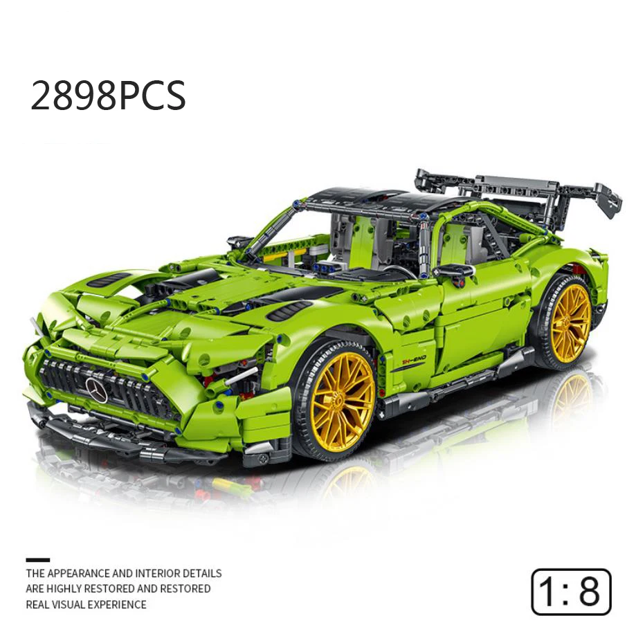 

Конструктор Радиоуправляемый benz amg gtr, 2,4 ГГц, масштаб 1:8