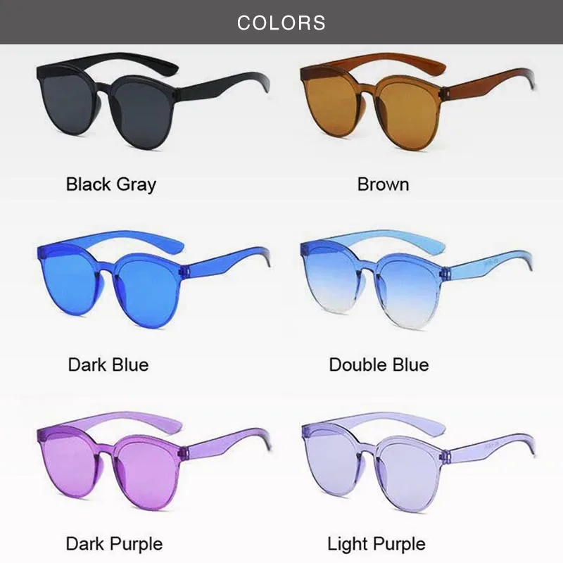 CRSD 2020 Brand Designer Rimless Sunglasses Women Vintage Sun Glasses Simple Girls Goggles Ladies Shade Eyewear UV400 Goggles