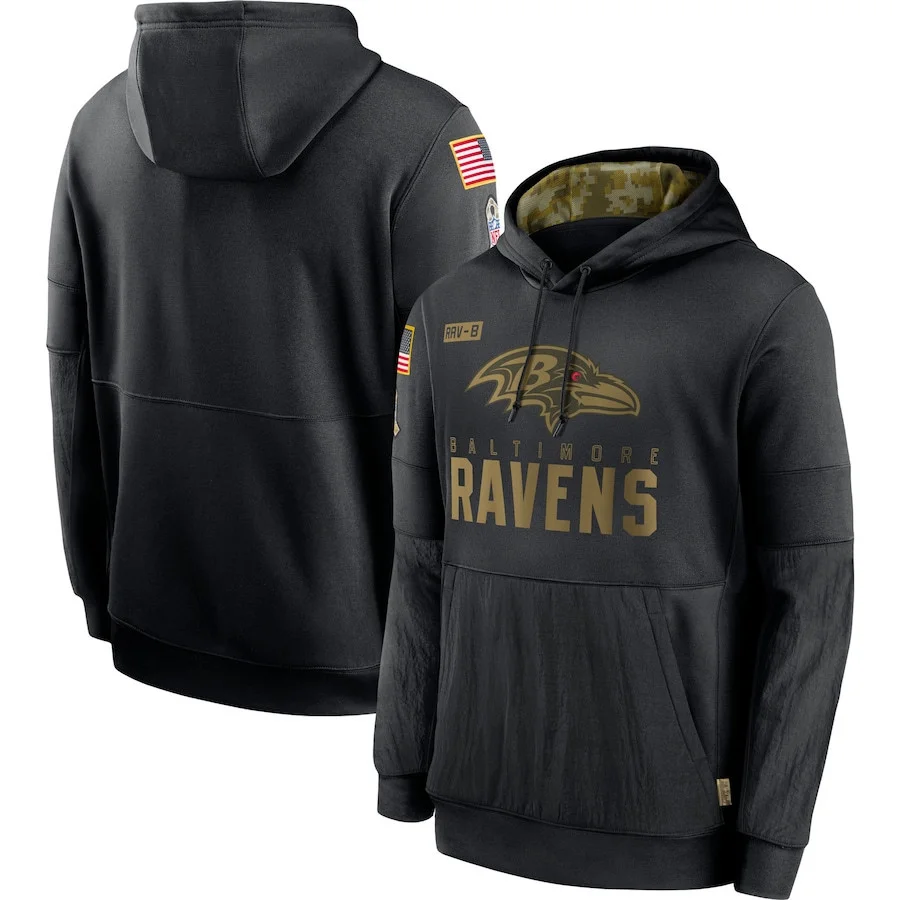 

Мужские толстовки с капюшоном Baltimore, свитшоты Ravens 2021, спортивный пуловер для активного образа жизни, Худи оверсайз для американского футбол...