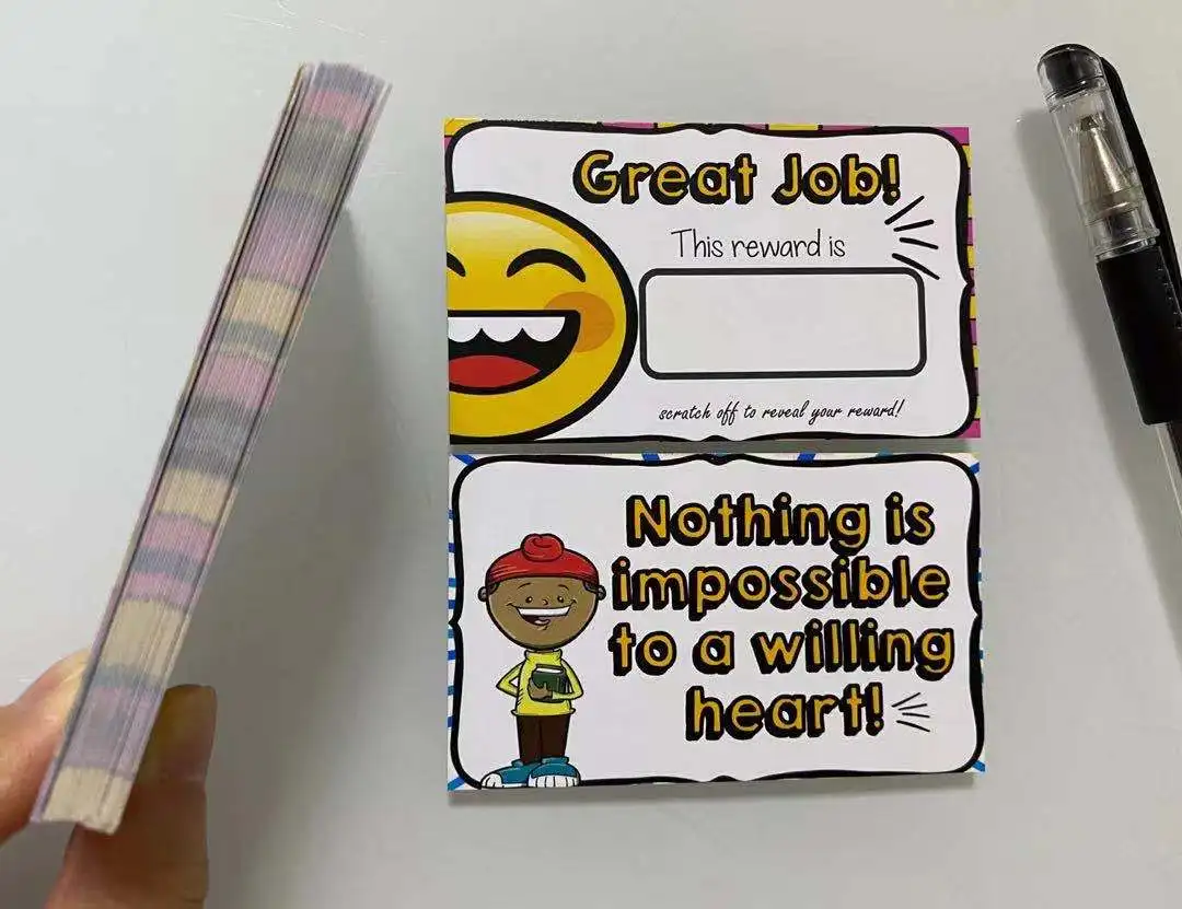 Pаспродажа 100 шт./компл. новые вознаграждения, царапины, карточки «сделай сам», поощряющие хвалю, наклейки, детские учебные пособия для раннего обучения... Продажа 100 шт./компл. новые вознаграждения, царапины, карточки «сделай сам», поощряющие хвалю, наклейки, детские учебные пособия для раннего обучения...