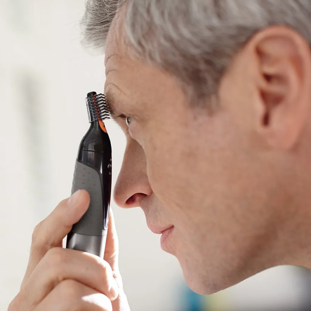 Для Обрезка волос в носу 5100 запасные части для ушей бровей шеи бакенбарды Philips