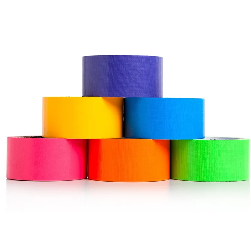 

Multi Colored Duct Tape - Variety Pack -6 Colors - 10 M X 2 Inch Rolls. Girls & Boys Kids Craft Duck Set, Fun DIY Art Kit - Rain