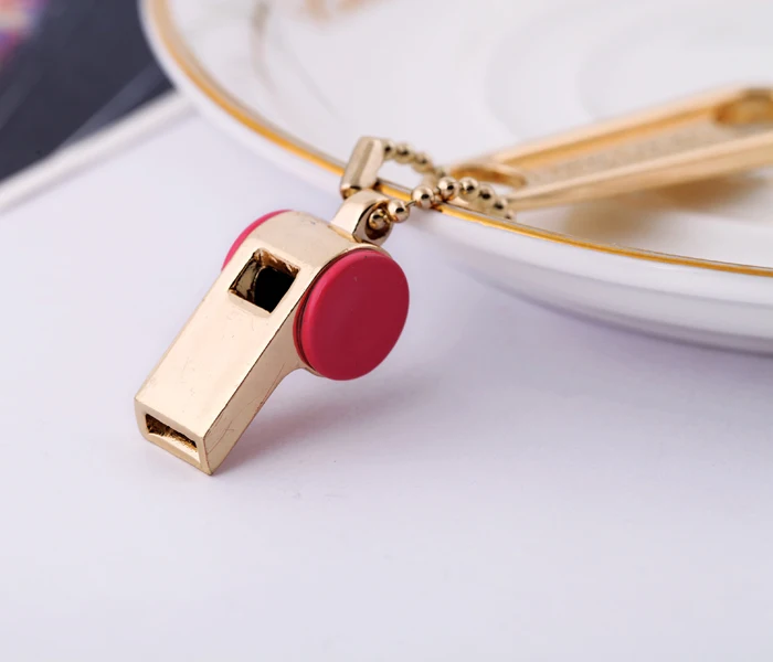 Модный милый свисток Подвеска Шарм AliExpress горячая распродажа Женские Ювелирные изделия