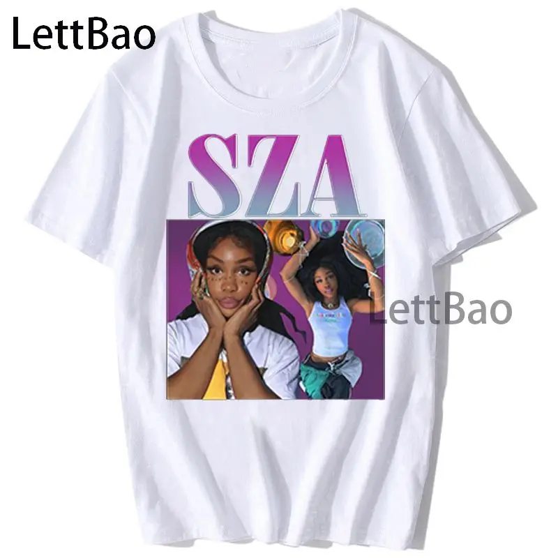 

Fashion SZA print Men /woman Tshirt Casual Printed Tshirt For female Short Sleeve O-Neck T-Shirt Oversized Aesthetics shirt