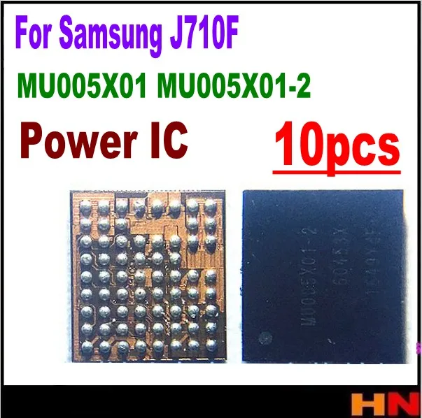 10 шт. оптовая продажа модель MU005X01 MU005X01-2 для Samsung J710F Power IC J710 микросхема малой