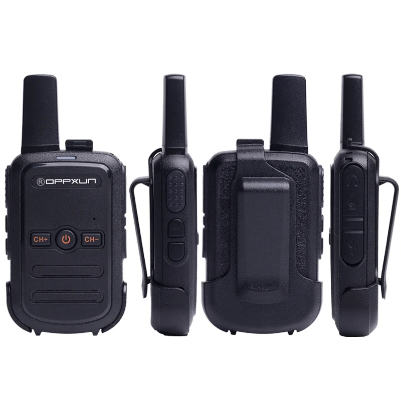 OPPXUN OPX-C51 MINI Handheld Walkie Talkie Portable Ham CB Two Way Radio Handy Communicator Long Range Transceiver Gift Camping