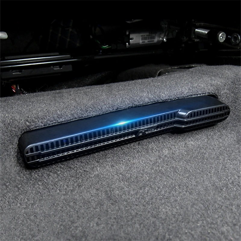 

For Volkswagen Atlas Teramont Accessories 2017-2021 Seat Air Vent Outlet Protective Dust-Proof Cover Interior Parts 3PCS Black