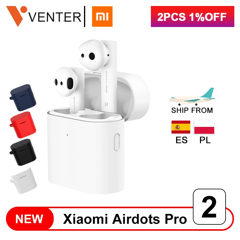 Новинка Xiaomi Airdots Pro 1 2 Mi TWS наушники вкладыши настоящие беспроводные Bluetooth 5 0 Air LHDC HD