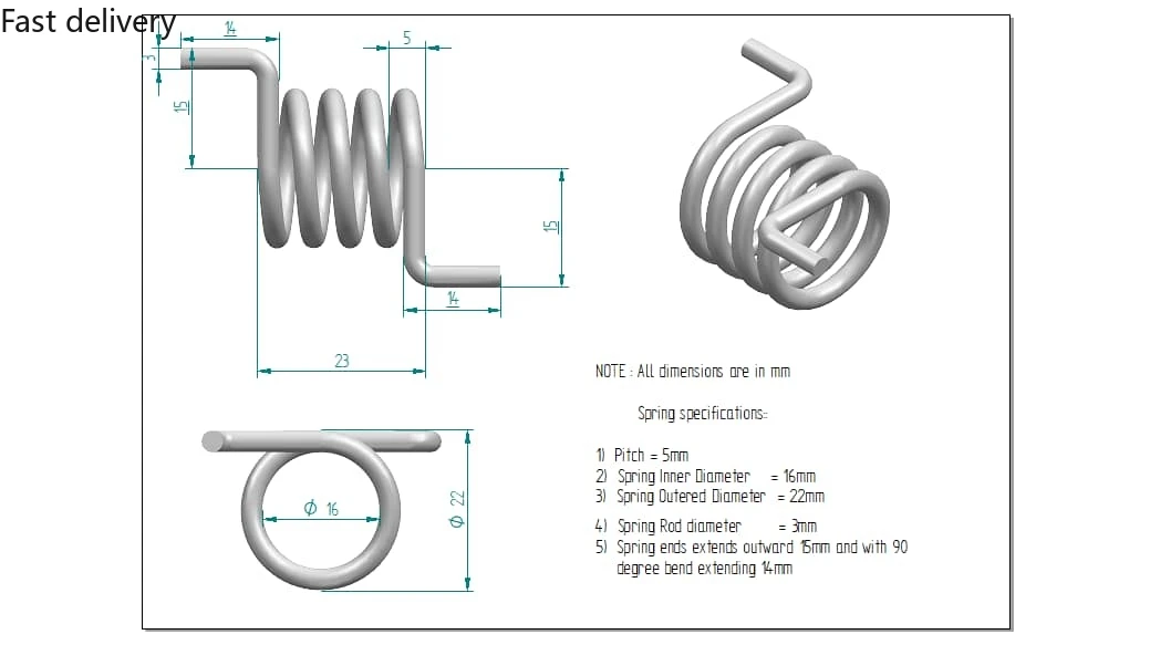 

Fast delivery Special Links for Custom Springs