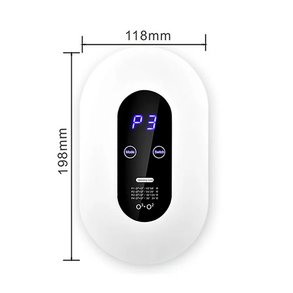 

Smart Formaldehyde O3 Air Purifier Household Ozone Generator for Kitchen Toilet Water Air Mute Formaldehyde Removal Pet purifier