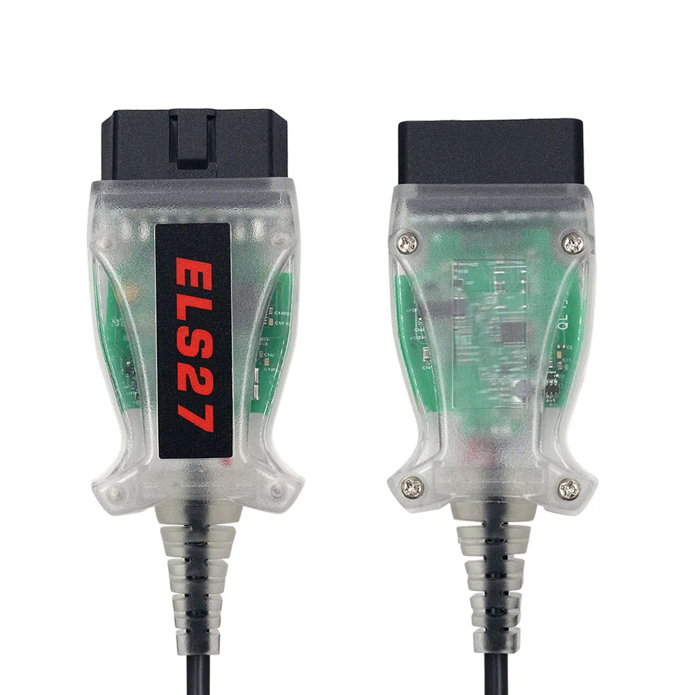 Диагностический кабель V2.3.8 ELS27 FORScan сканер OBD2 зеленая печатная плата PIC24HJ128GP els27