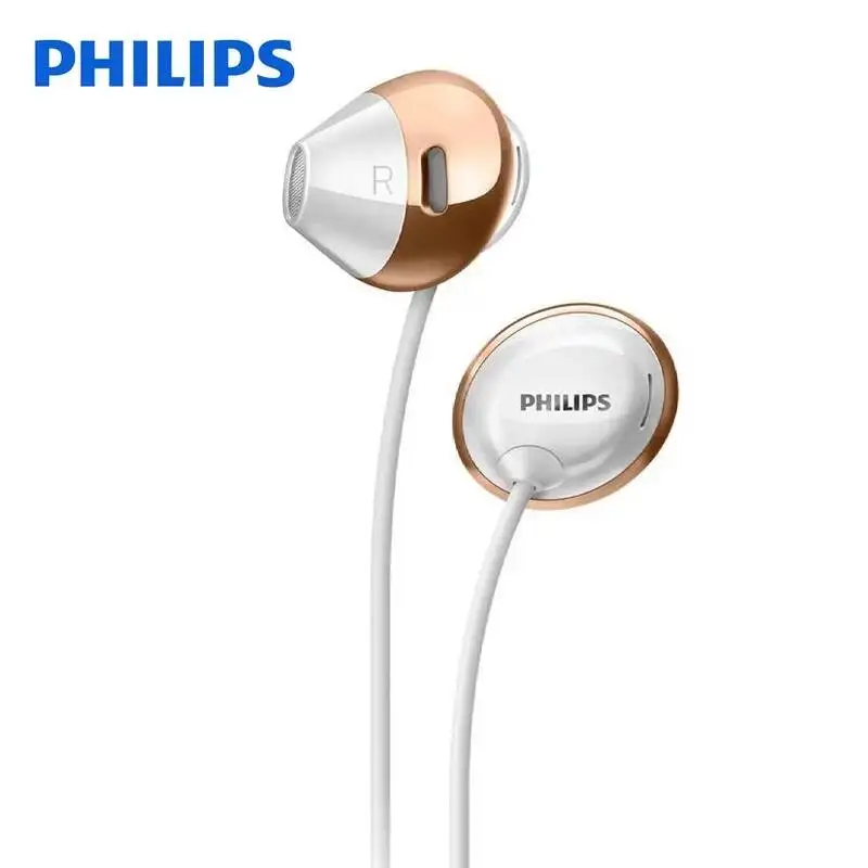 Оригинальные Проводные Наушники Philips SHE4205 с наушниками-вкладышами, спортивные наушники с микрофоном для Galaxy S9 S9 Plus, официальная проверка
