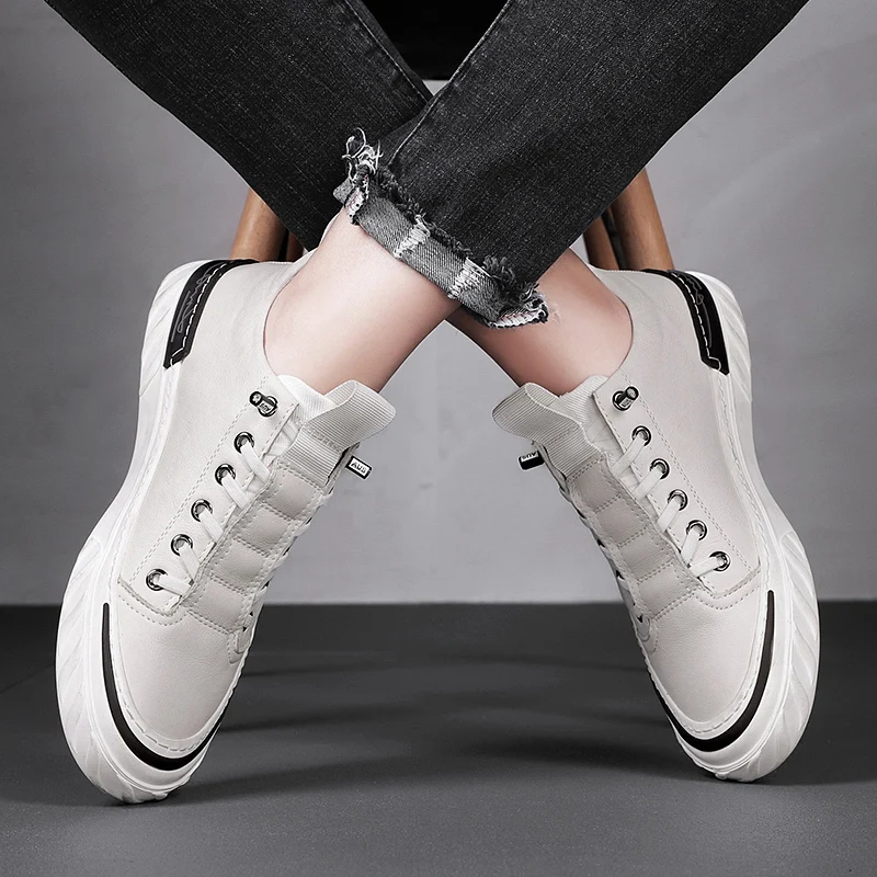 

New Summer Breathable Casual Sneakers Soft Comfortable Youth Trend Daily Walking Shoes Rubber Outsole Men's Fashion Sneakers