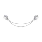 Брошь SKLV из серебра, Серебро, 925, Оригинальная продукция