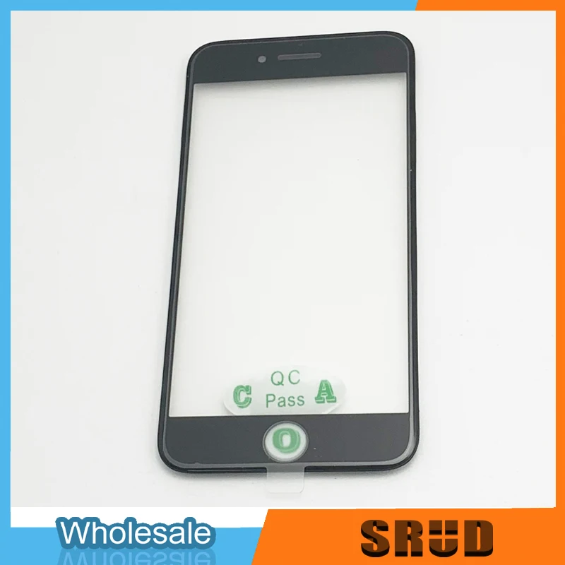 3 in 1 Outer Glass With OCA and Frame Bezel For iPhone 6 6s 7 8 Plus Touch Screen Outer Glass+OCA+Frame