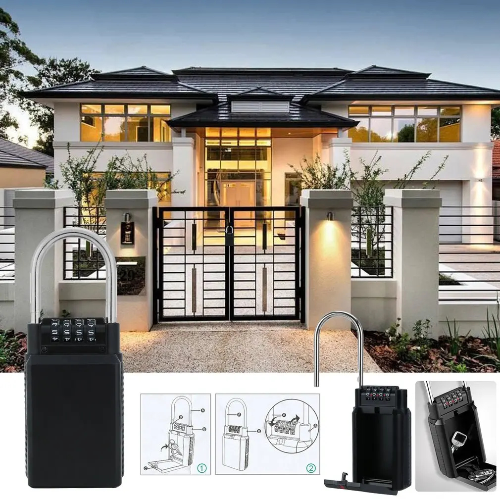 4 значный ключ сейф для дома и офиса замок безопасности комбинированный пароль