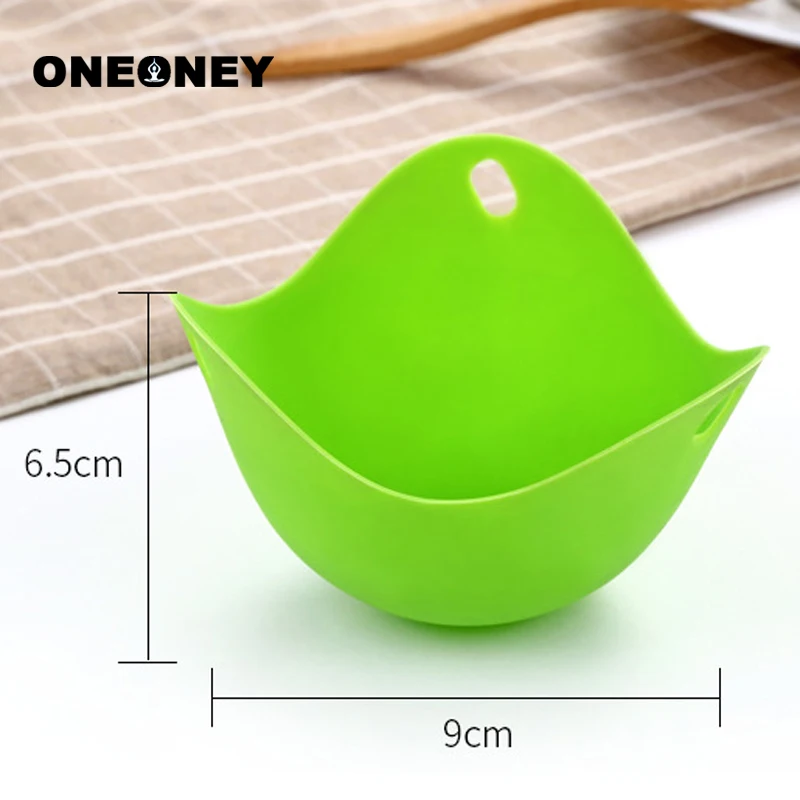 

4pc/1pc Egg Poachers Silicone Egg Cooker Kitchen Tools Pancake Cookware Bakeware Steam Eggs Plate Tray Healthy Egg Pancake