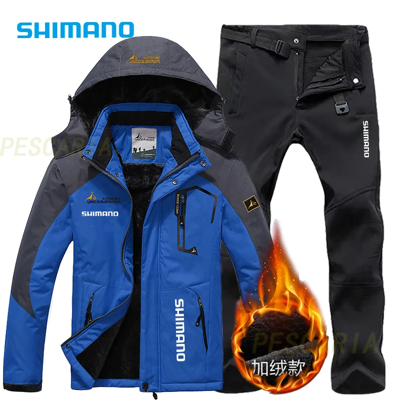 Рыболовная одежда Shimano водонепроницаемая зимняя рыболовная с защитой от морщин