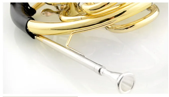 Новейший красивый Френч Баха двойной 4 клавиши F/Bb латунный музыкальный