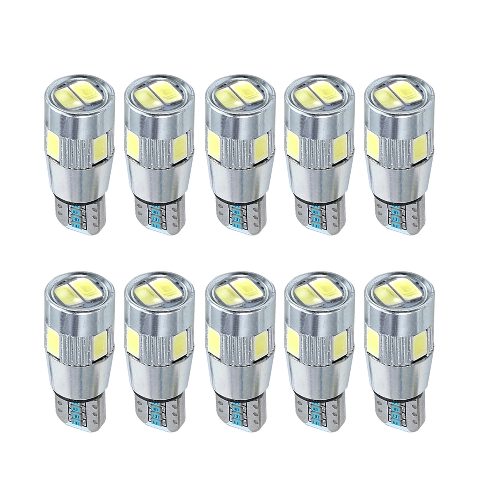 Авторозетка 10 шт. T10 W5W 194 5630 Светодиодные Автомобильные лампы 6 SMD HID Ошибка новый