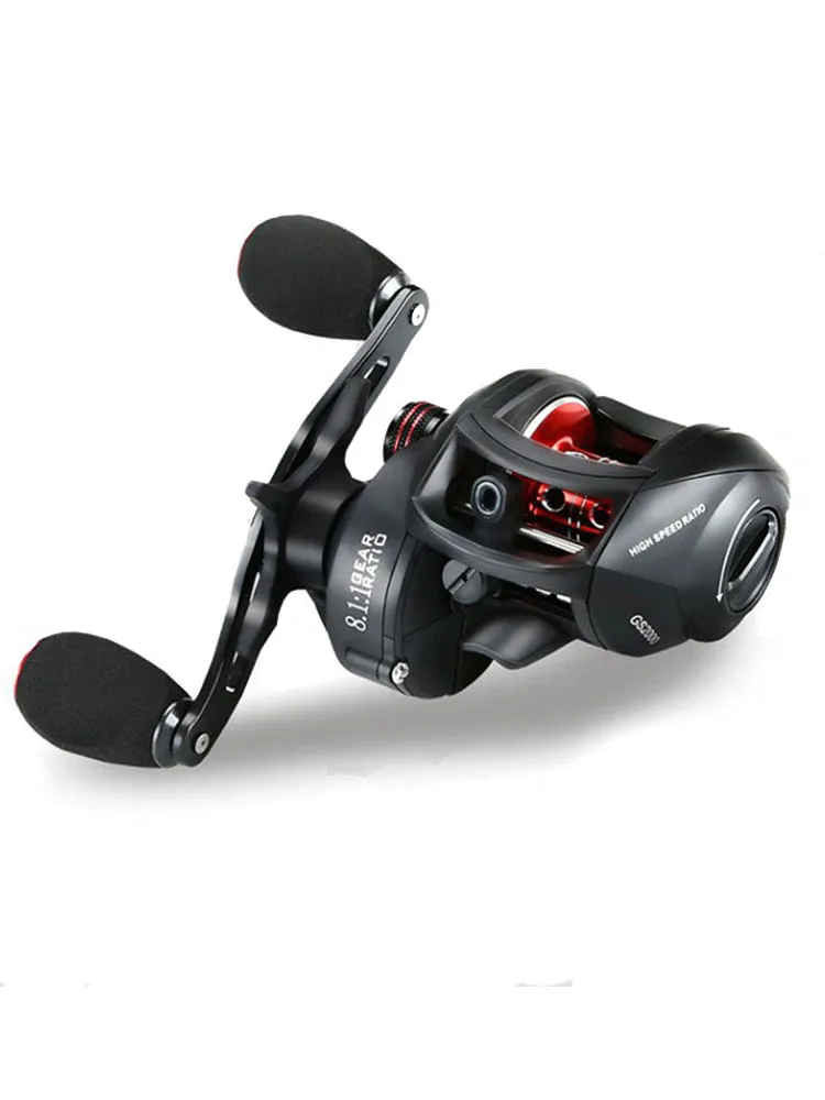 

Fishing Gear 18B Water Wheel Anti - Fried Line Full Metal Bait Reel Sea Rod Rod Rod Micro Object To Play Black Line Wheel Bait