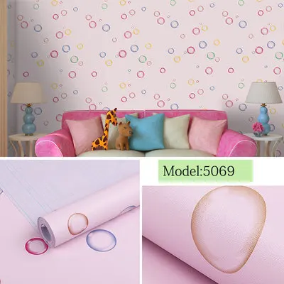 40 DIY ПВХ мультфильм самоклеющиеся обои гостиная спальня ТВ Задняя Детская комната мальчик девочка водонепроницаемые настенные стикеры на обои - Цвет: 40