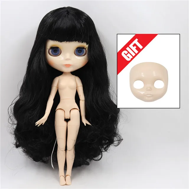 ICY factory шарнирная кукла blyth toy joint body белая кожа блестящее лицо кукла 1/6 30 см подарок для девочки на продажу специальное предложение - Цвет: b