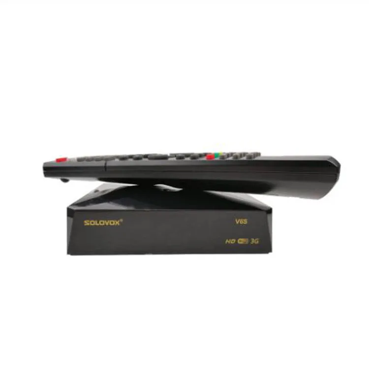 Спутниковый ресивер Solovox V6S DVB-S/S2 с поддержкой 3G CAM power vu biss VS GT MEDIA V7S S-V6 | Электроника