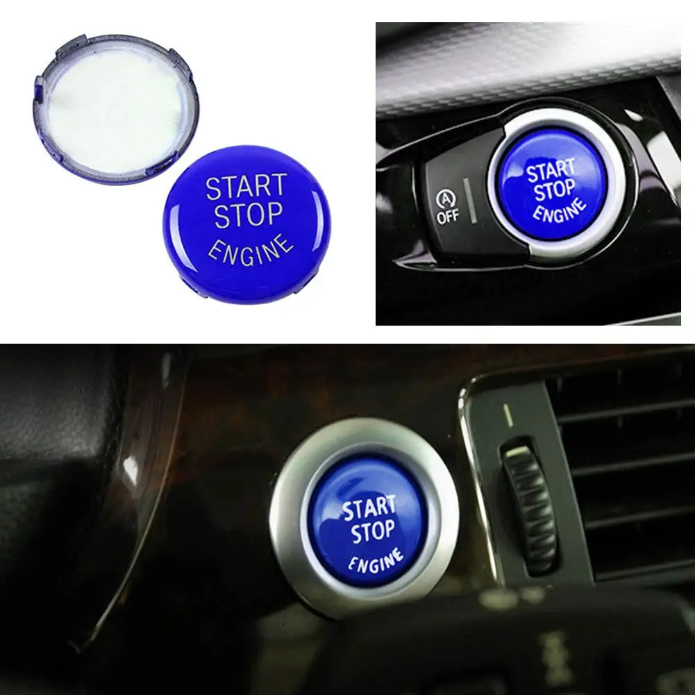 Start Stop Car Engine Button Switch Cover Replace for BMW 1/3/5 Series E87 E90/E91/E92/E93 E60 X1 E84 X3 E83 X5 E70 X6 E71 Z4 | Автомобили
