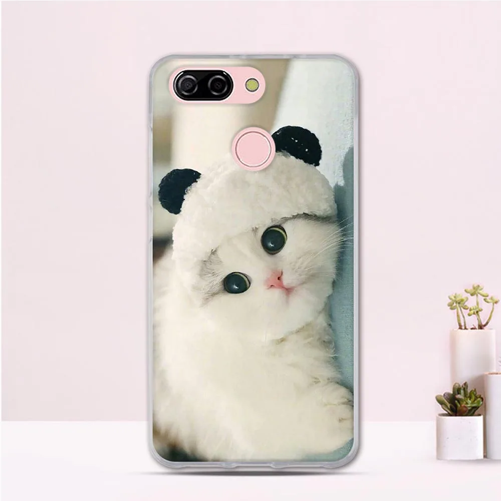 5 45 дюймов для ZTE Blade V9 Vita чехол силиконовый мягкий TPU Бабочка Цветочный Кот
