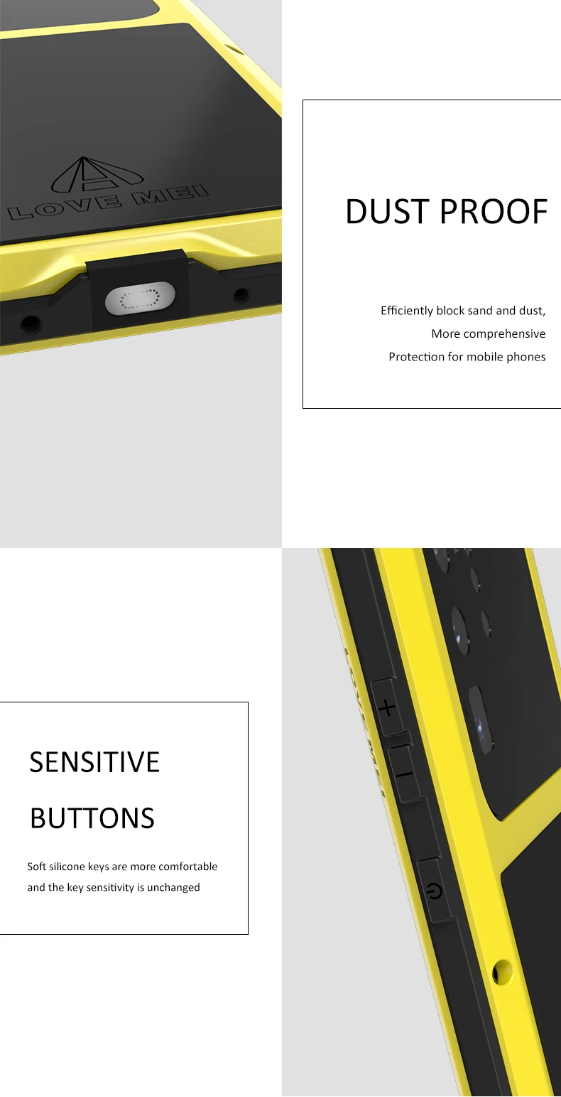 original love mei 360 armor heavy duty metal tank case for huawei p50 p40 p30 p20 lite mate30 40 pro plus 30e 40e nova 6 se 7i free global shipping