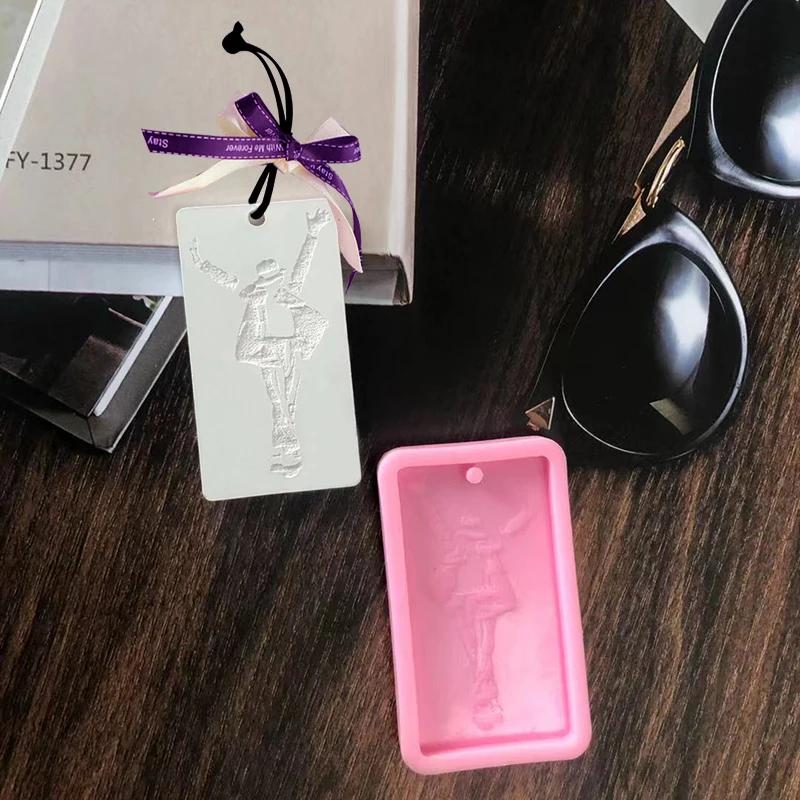 

DIY keychain pendant silicone mold craft mold keychain pendant making tool epoxy resin mold