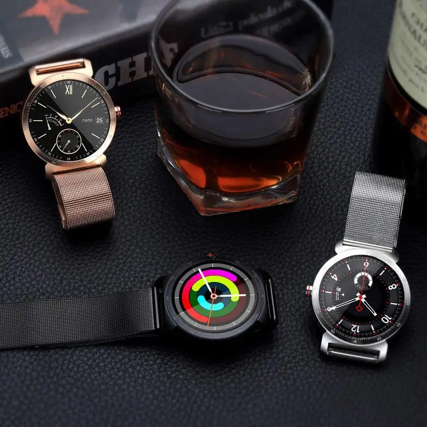 Смарт часы K88H Plus с HD дисплеем пульсометром шагомером фитнес трекером мужские