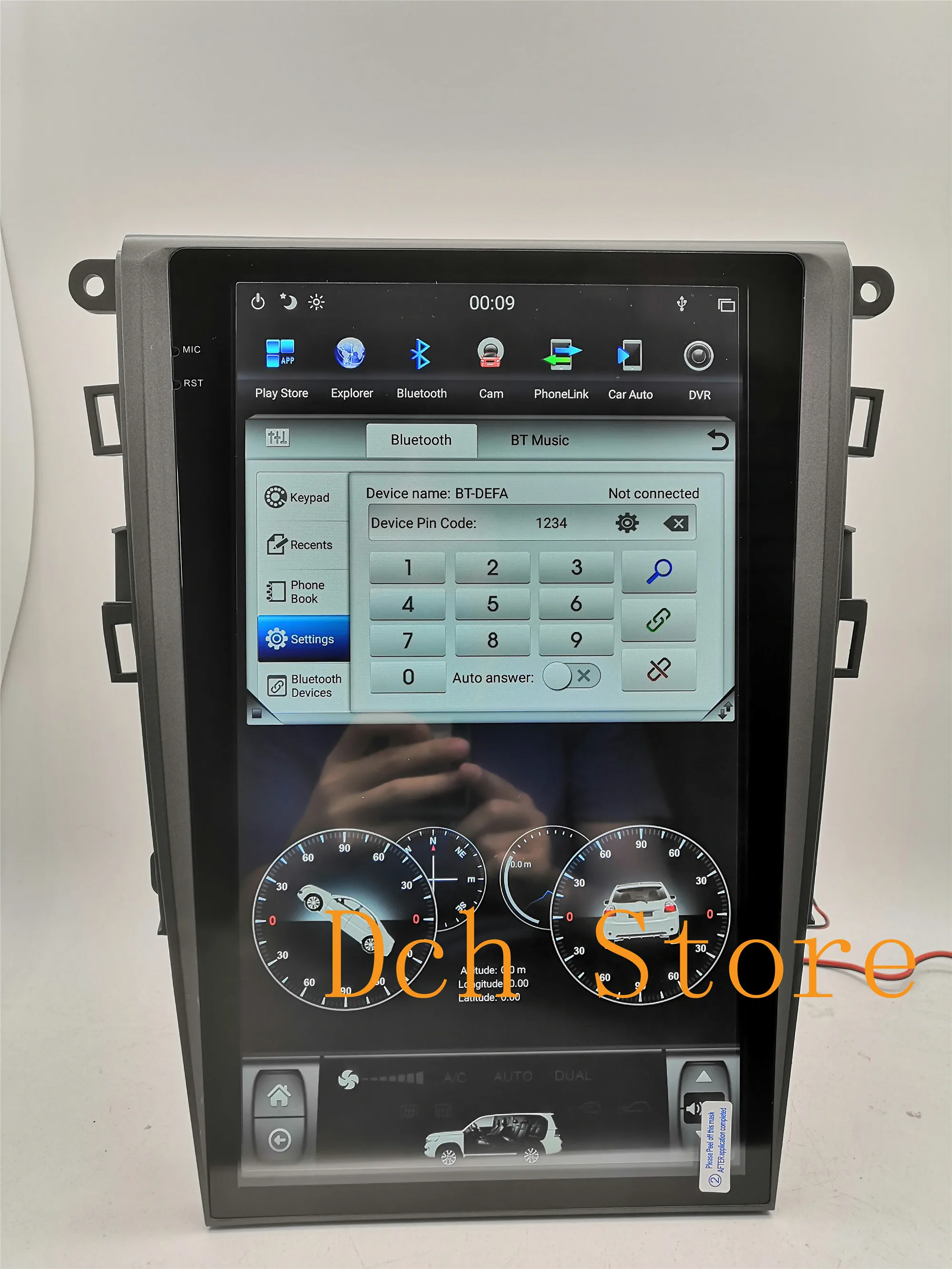 13,6 ''tesla стиль Android 8,1 автомобильный dvd-плеер gps навигация для Ford Mondeo fusion 2013- PX6 CARPLAY стерео 4 Гб ram 32 Гб rom