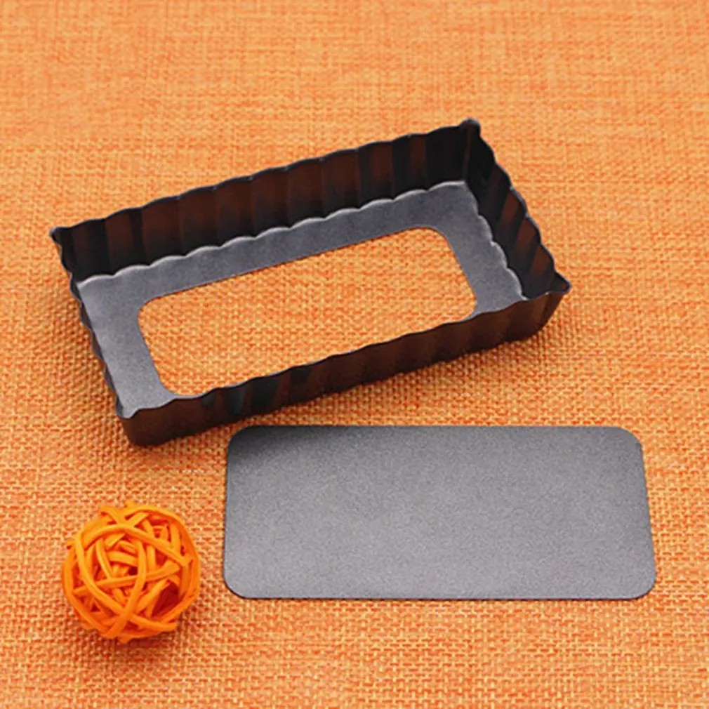 Heart Shape Laced Quiche Pan Nonstick Pie Bakeware With Removable Bottom Easy Release Cake Decor Mould DIY Baking Tools |