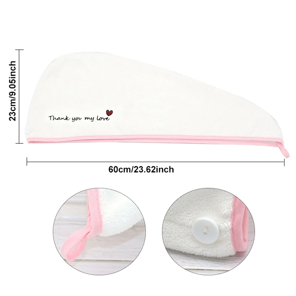 Рандомная быстросохнущая шляпа для волос мягкое полотенце из сверхтонкого