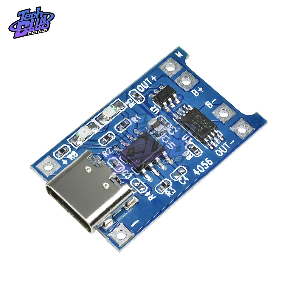 10 шт. регулируемая литий-ионная зарядная плата TP4056 Type-c / Mini USB 5 В 18650 | Инструменты