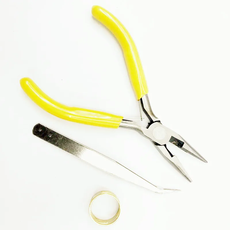 

Многоцветные плоскогубцы для игл, пинцет, Открыватель, кольцевой инструмент, комбинированная серия, подходит для изготовления аксессуаров