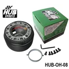 Адаптер концентратора Boss Kit Aftermarket, рулевое колесо для Honda Prelude 88-91Accord 84-89, подходит для 6 болтов, с 6 отверстиями, ступица руля-OH-08