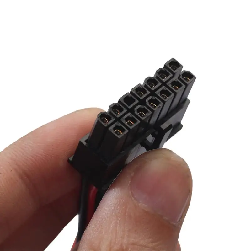 Новинка 1 шт. 15 см кабель питания 18AWG провод ATX 24 контакта до 14 контактов адаптер