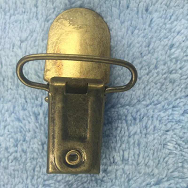 1'' 25 mm New Vintage Metal Antique bronze Suspenders Clip Casual Clothing Accessories for Men and women Paci Clips 50pcs/lot | Дом и