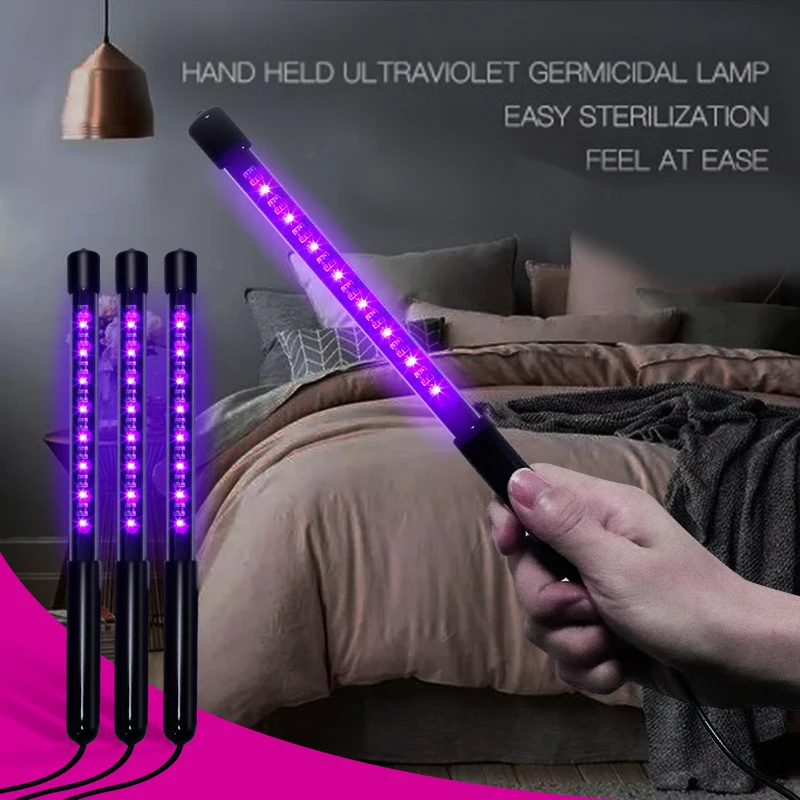 Новый USB портативный UVC дезинфекция палочка LED стерилизатор УФ бактерицидная