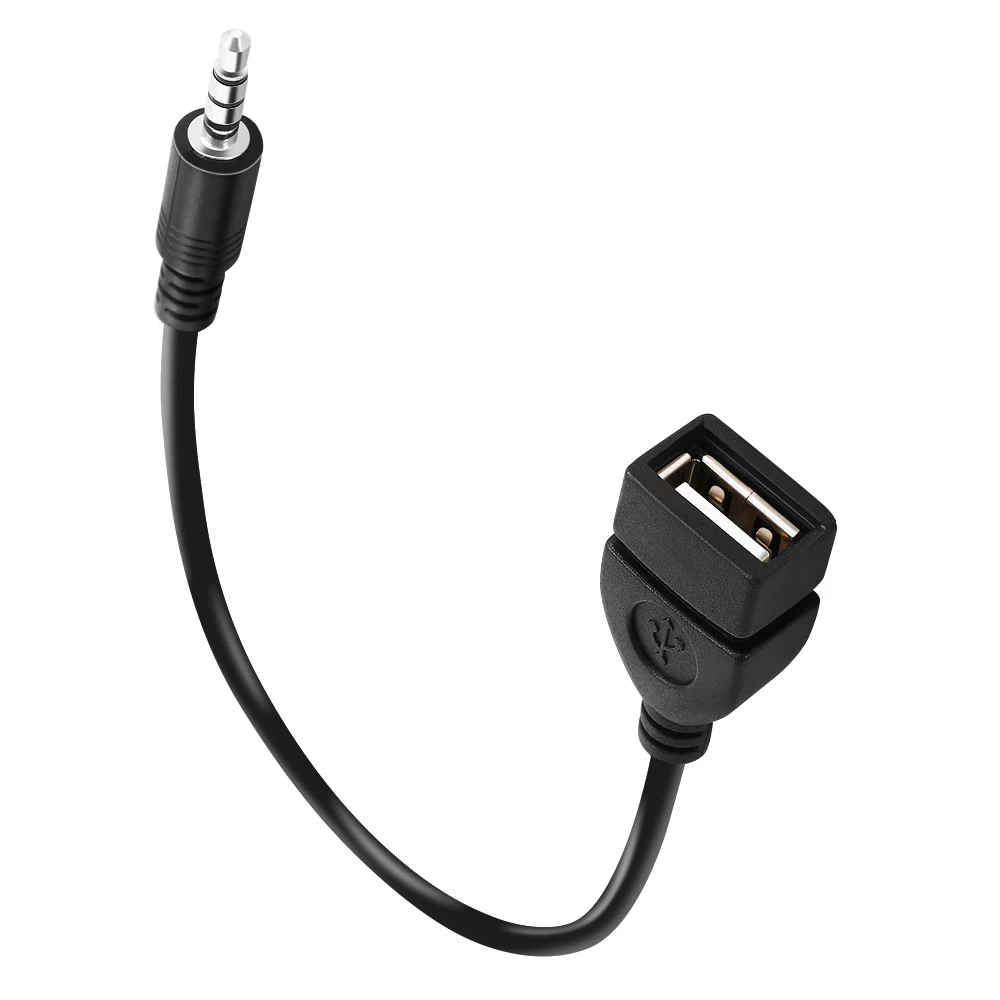 Car AUX Converter Adapter Cable For renault duster megane captur fluence clio Koleos dacia kwid simbol kango Twizy Talisman | Автомобили и