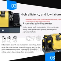 Milling Cutter Grinder Grinding Machine Grinding Sharpening Grinding Wheel Milling Cutter Grinder Family Factory Workshop