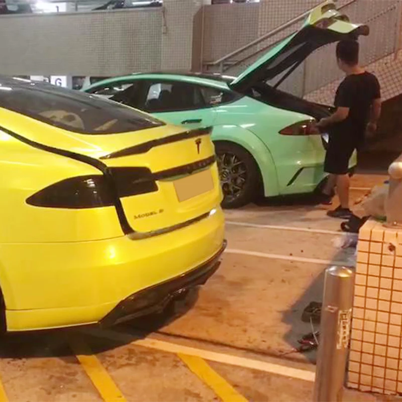 Для Tesla Model S Оригинальная электрическая задняя дверь Монтажная модель X ножной