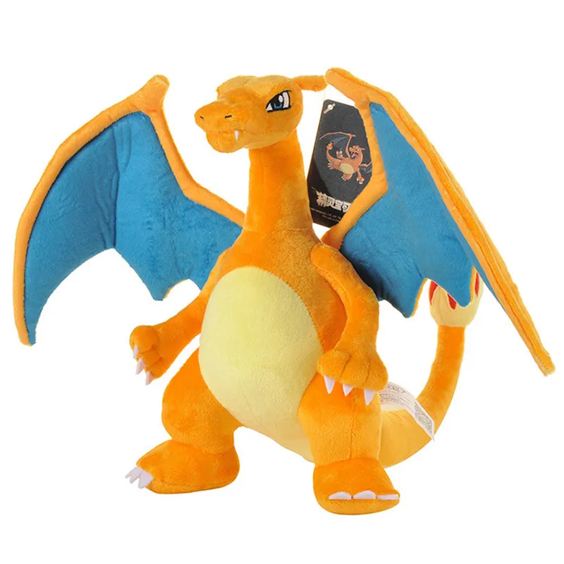 Аниме с персонажами игры Pokemon серия Пикачу 30 см Чаризард плюшевые игрушки мягкие