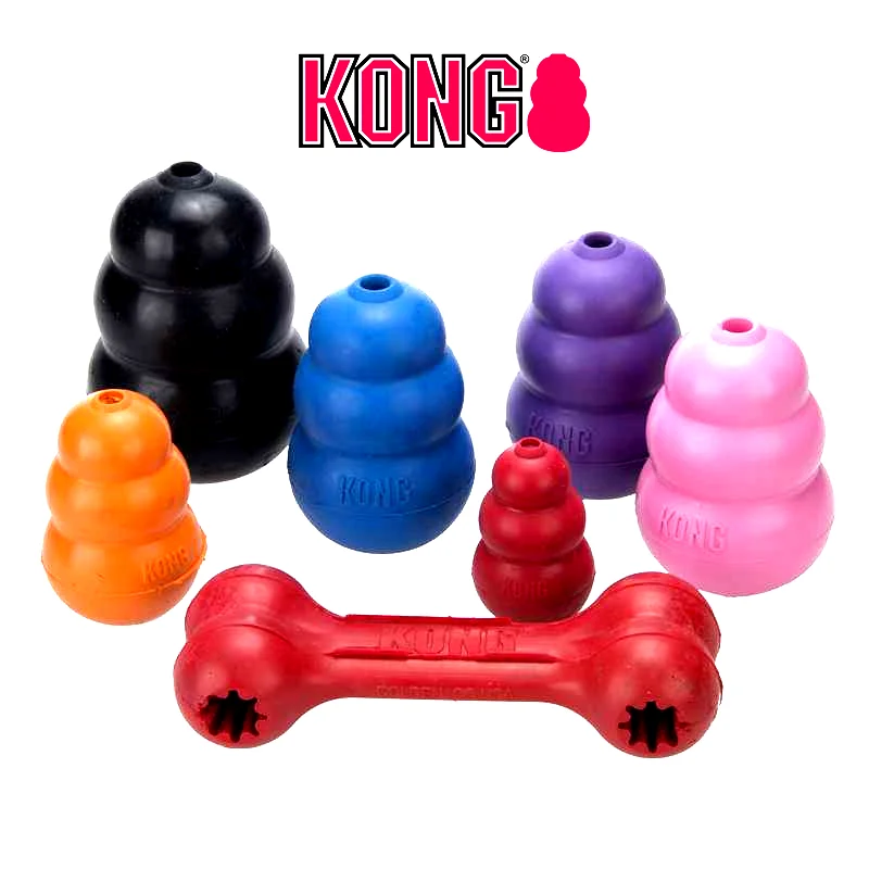 KONG All series And All Size  For Puppy Wobbler Dog Cat Toy 